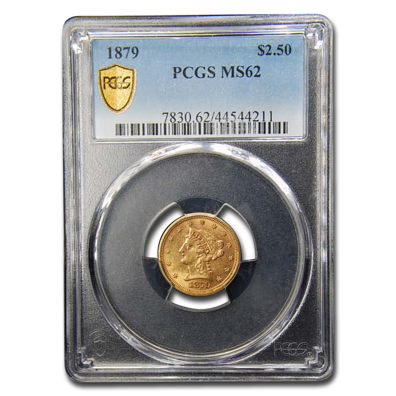 Buy 1879 $2.50 Liberty Gold Quarter Eagle MS-62 PCGS - Click Image to Close