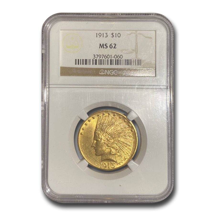 Buy 1913 MS-62 NGC $10 Indian Gold Eagle - Click Image to Close