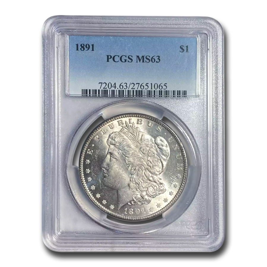 Buy 1891 Morgan Dollar MS-63 PCGS