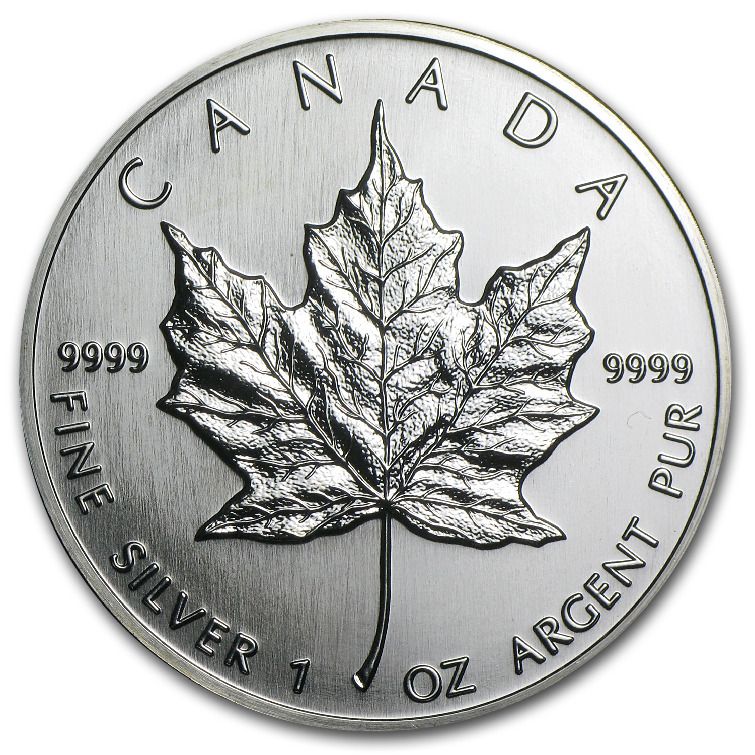 Buy 1990 Canada 1 oz Silver Maple Leaf BU