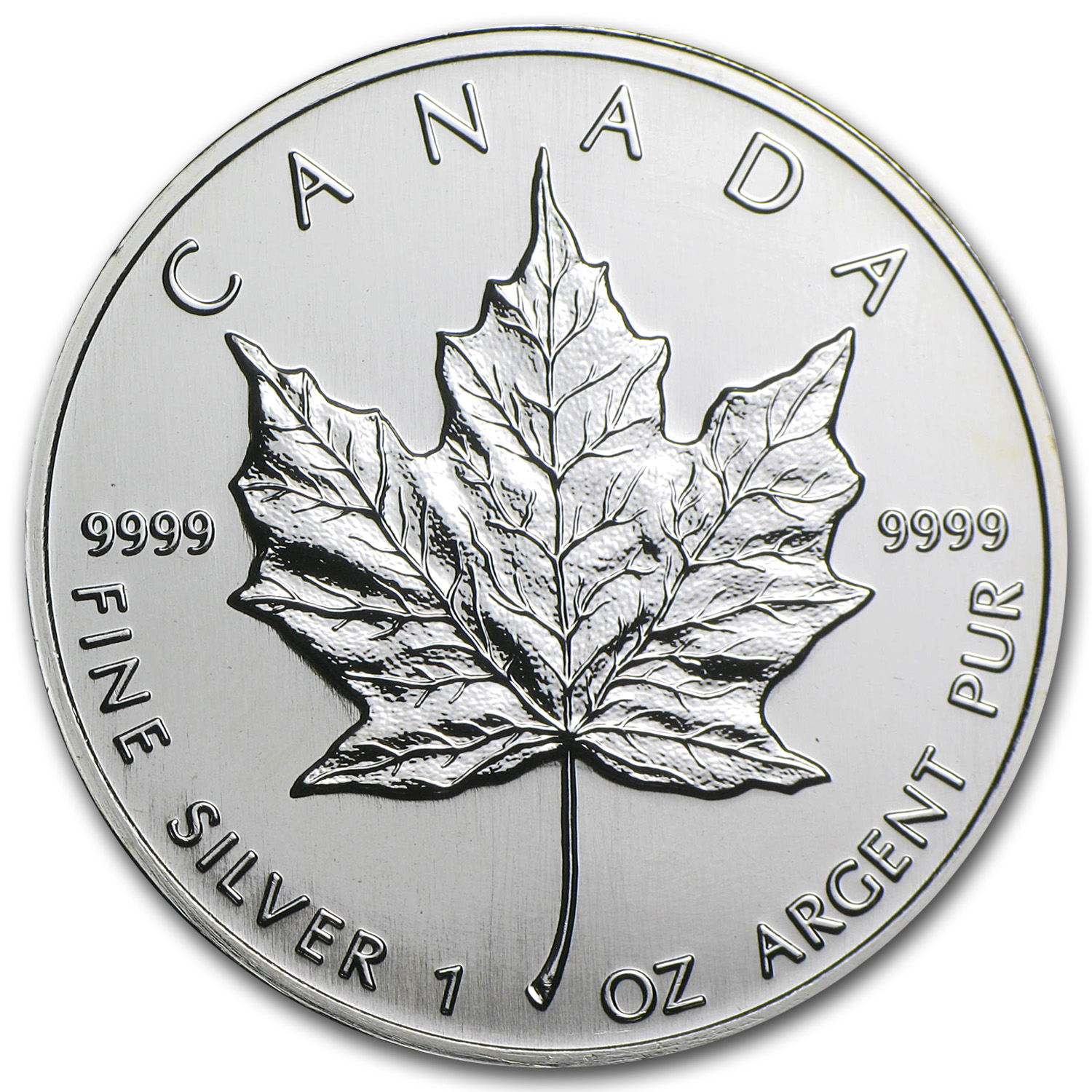 Buy 1997 Canada 1 oz Silver Maple Leaf BU - Click Image to Close