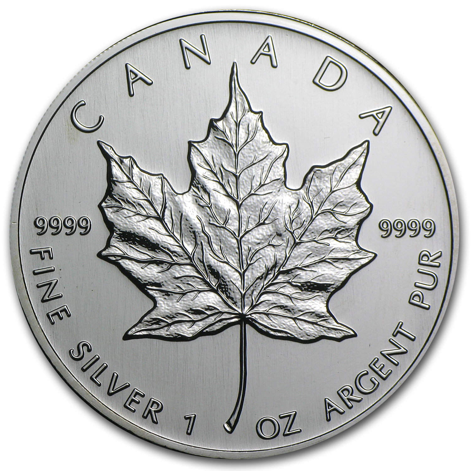 Buy 2002 Canada 1 oz Silver Maple Leaf BU