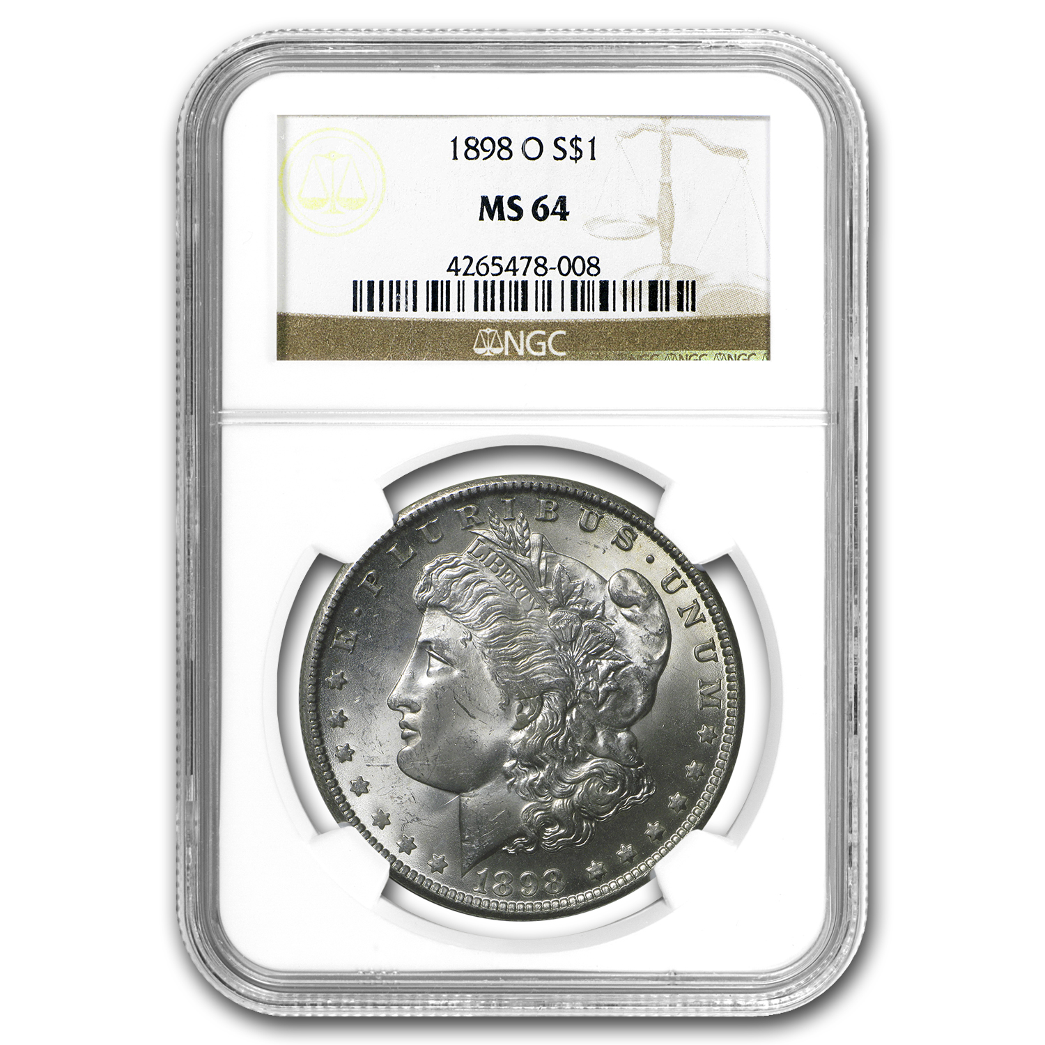 Buy 1898-O Morgan Dollar MS-64 NGC - Click Image to Close
