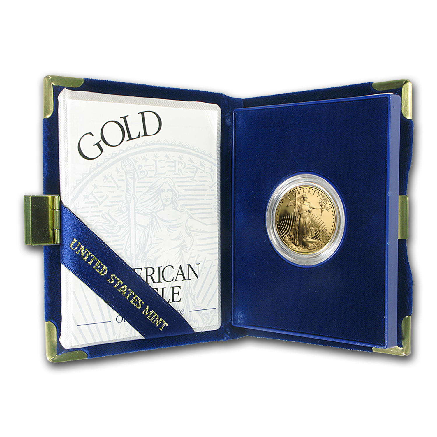 Buy 1997-W 1/2 oz Proof American Gold Eagle (w/Box & COA)