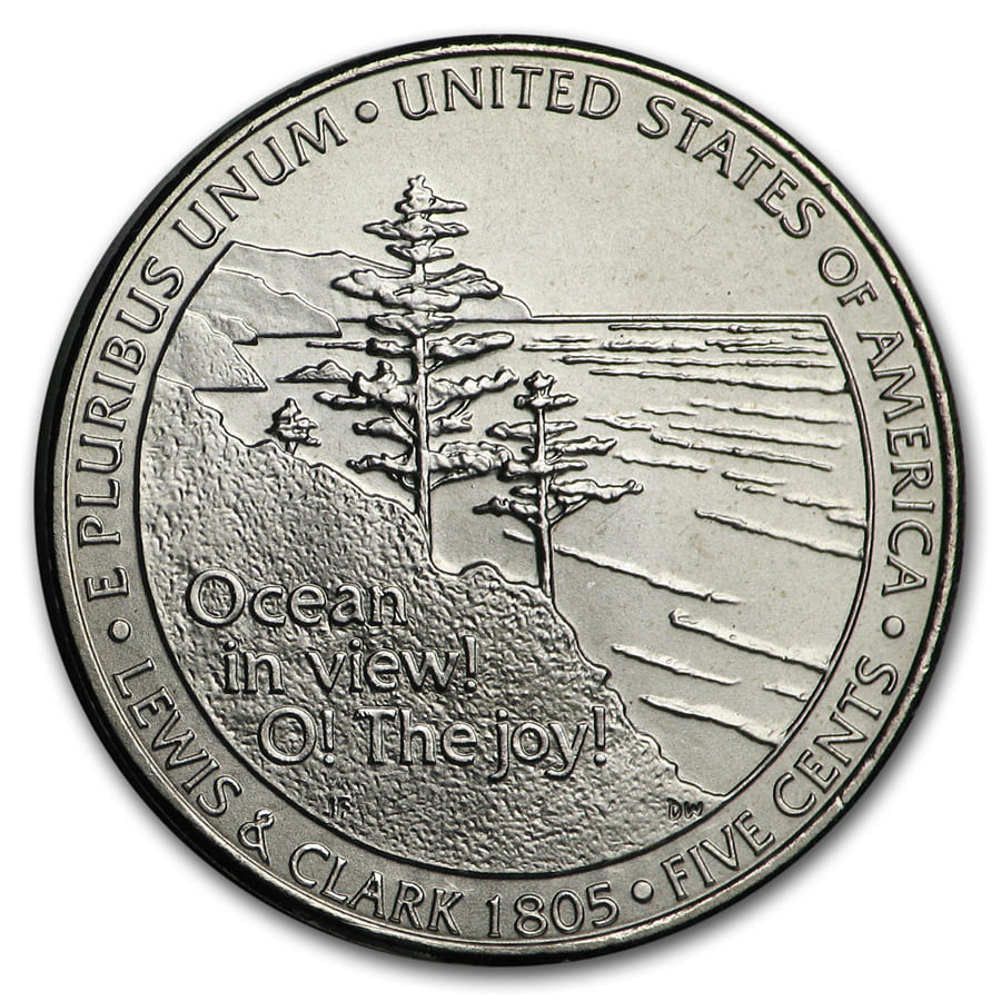 Buy 2005-D Jefferson Nickel Ocean in View BU