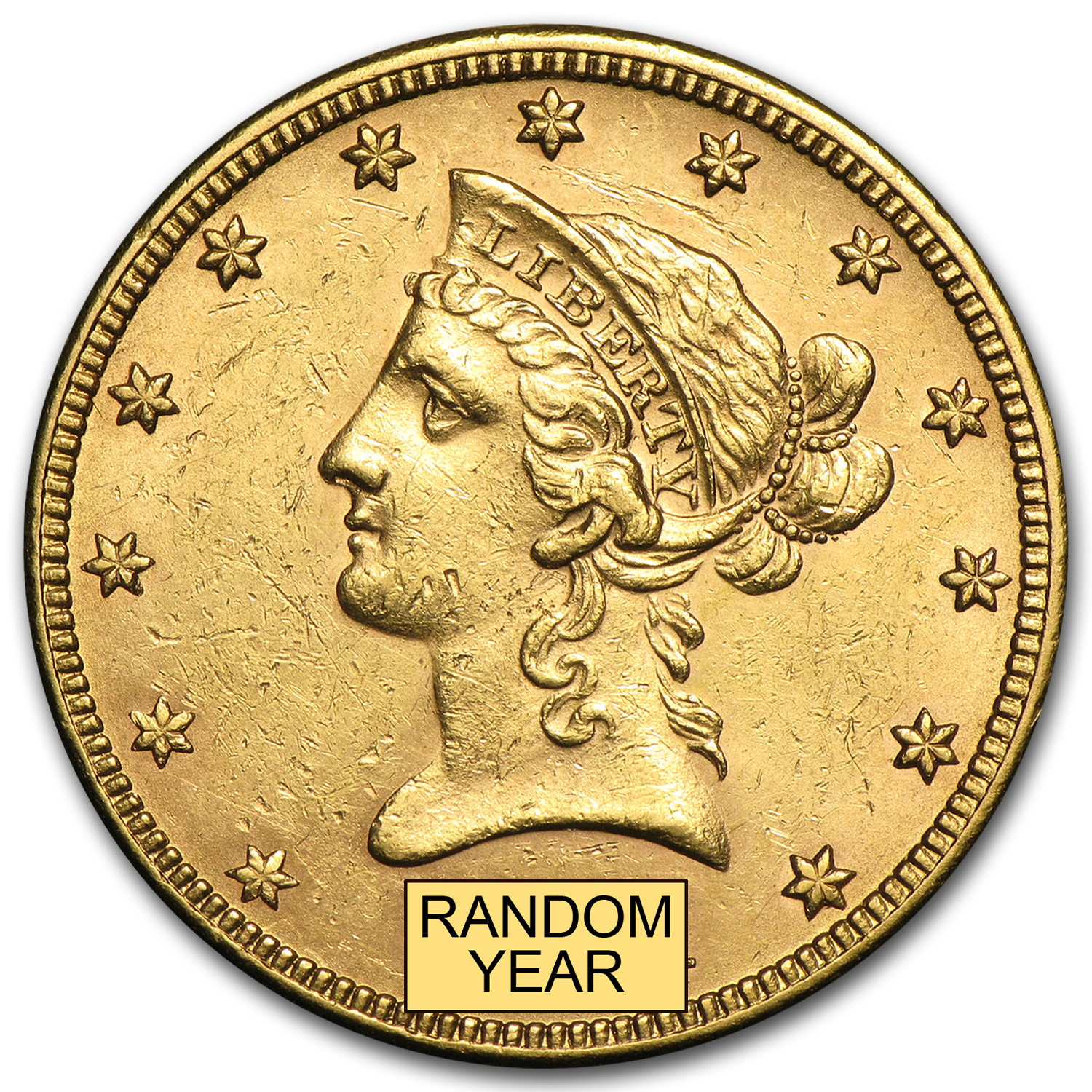 Buy $10 Liberty Gold Eagle AU (Random Year)
