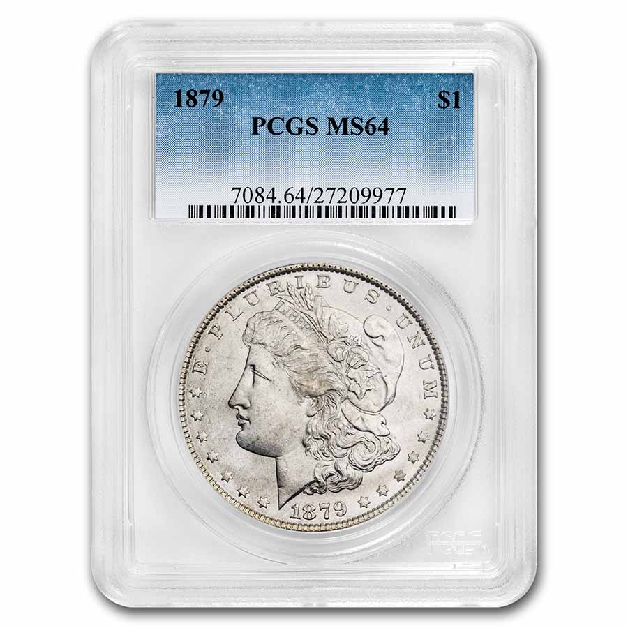 Buy 1879 Morgan Dollar MS-64 PCGS - Click Image to Close