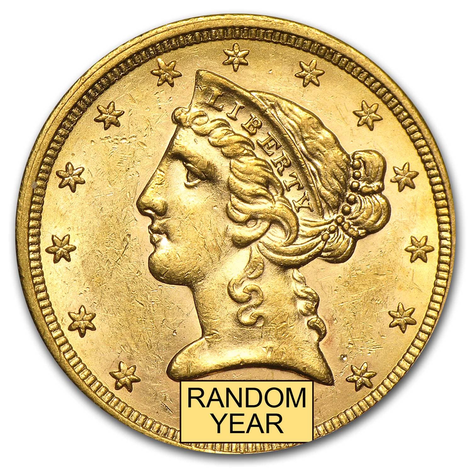 Buy $5 Liberty Gold Half Eagle AU (Random Year)