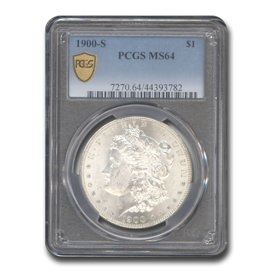 Buy 1900-S Morgan Dollar MS-64 PCGS