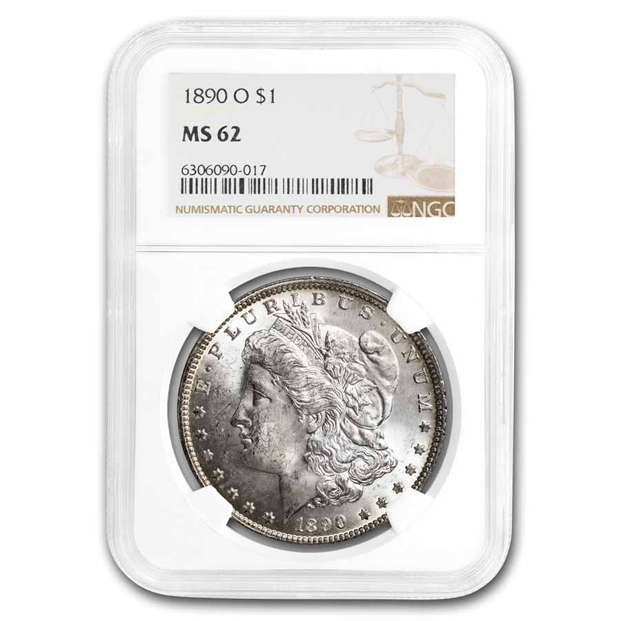 Buy 1890-O Morgan Dollar MS-62 NGC - Click Image to Close
