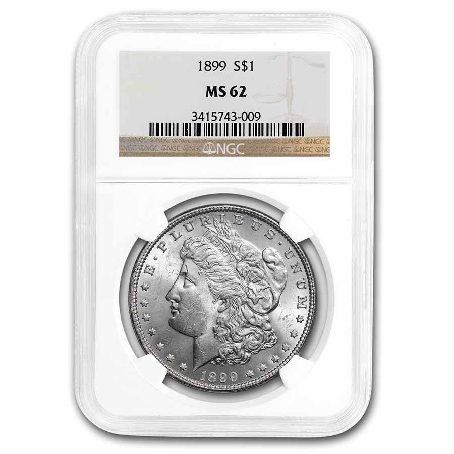 Buy 1899 Morgan Dollar MS-62 NGC