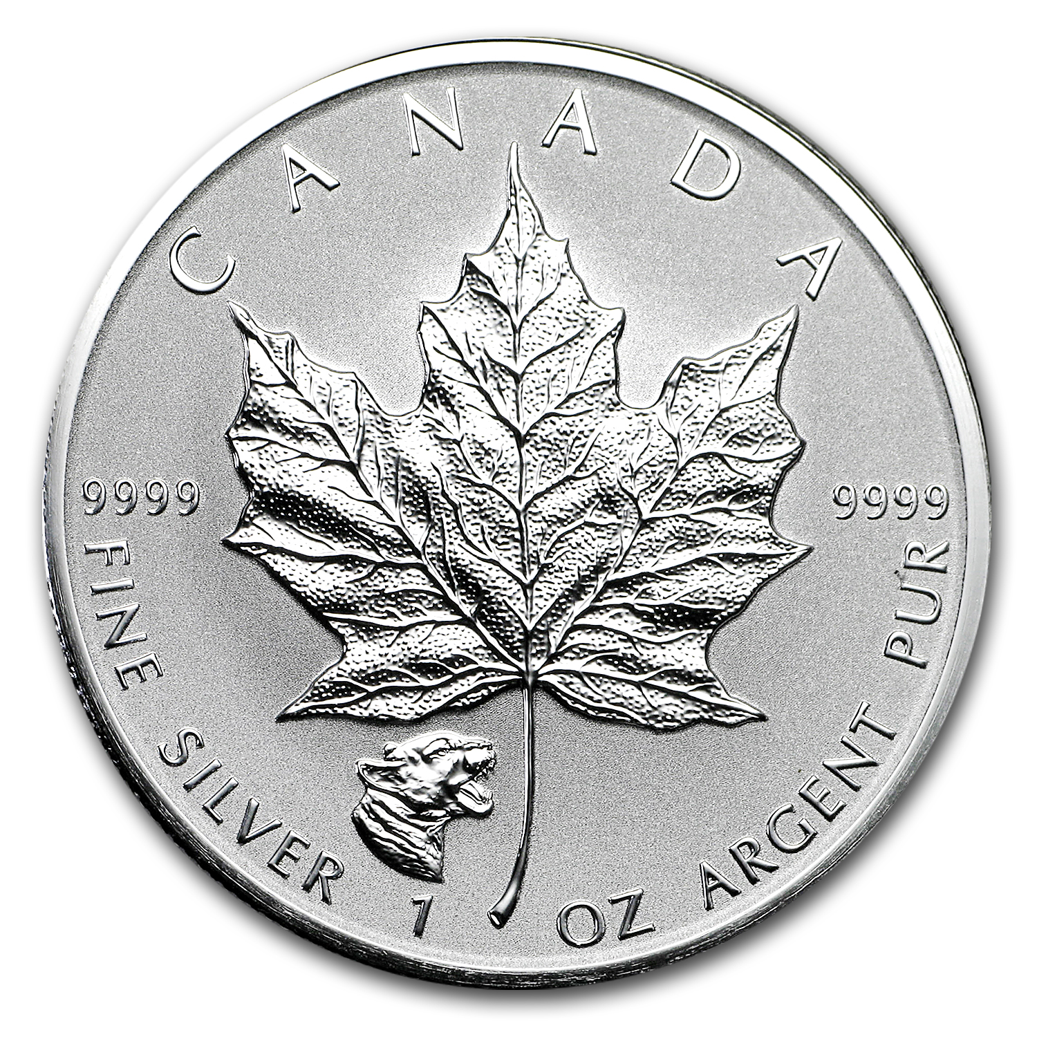Buy 2017 Canada 1 oz Silver Maple Leaf Cougar Privy Reverse Proof