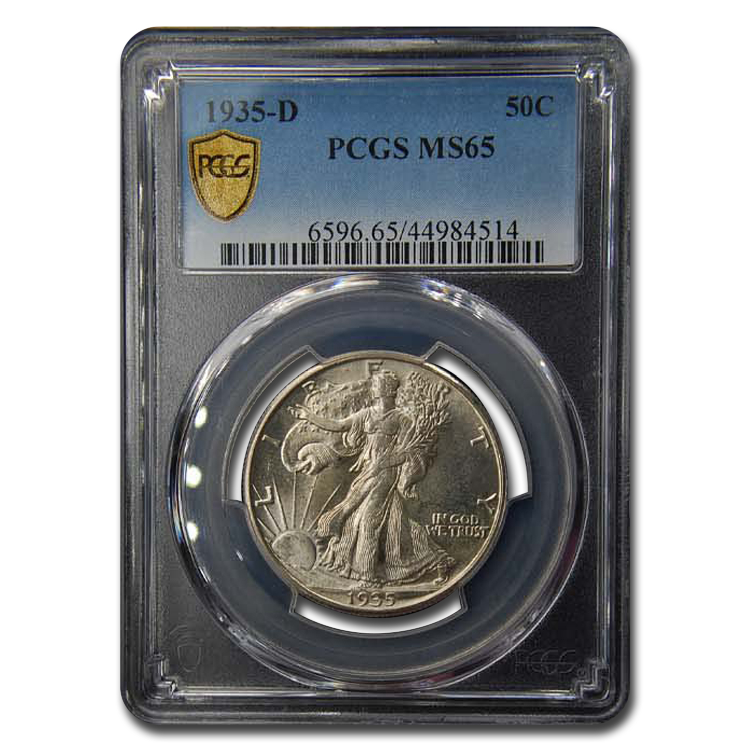 Buy 1935-D Walking Liberty Half MS-65 PCGS