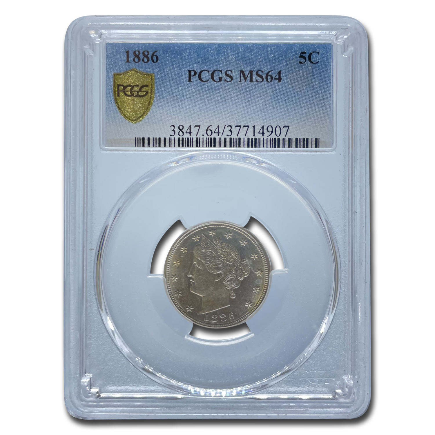 Buy 1886 Liberty Head V Nickel MS-64 PCGS