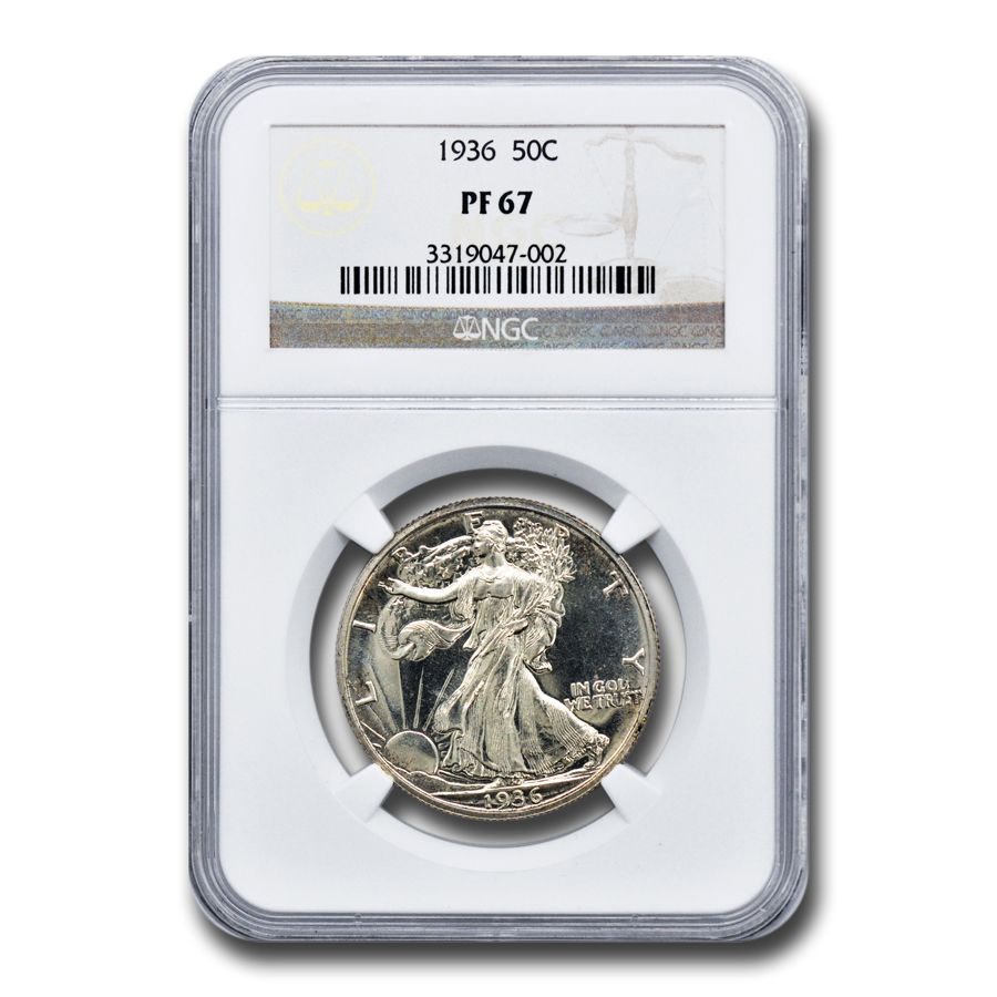 Buy 1936 Walking Liberty Half Dollar PF-67 NGC