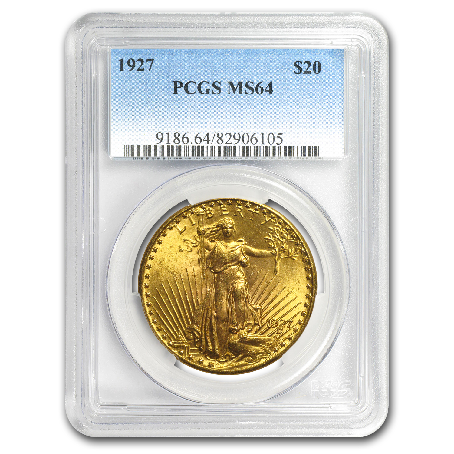 Buy 1927 Saint-Gaudens Gold Double Eagle MS-64 PCGS