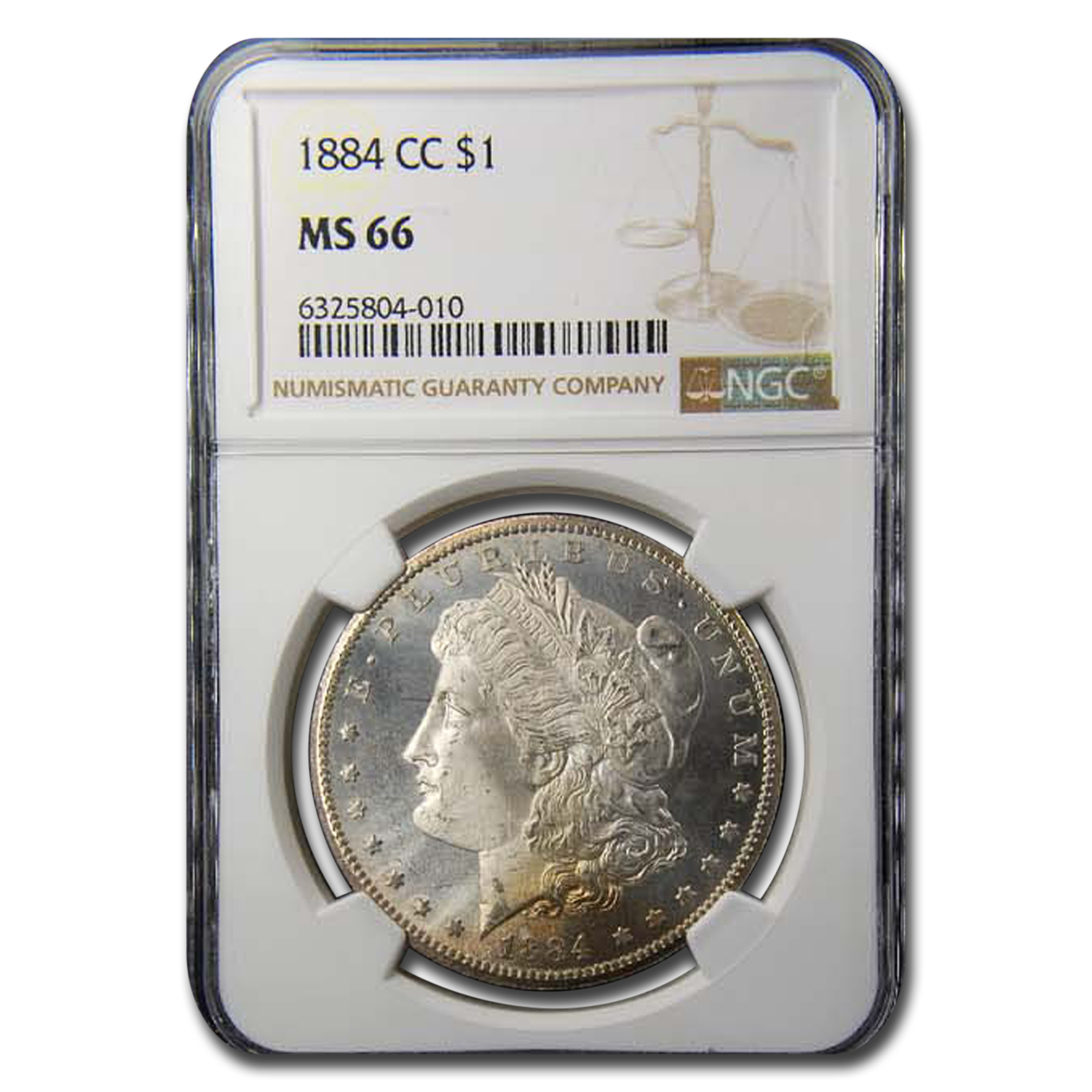 Buy 1884-CC Morgan Dollar MS-66 NGC