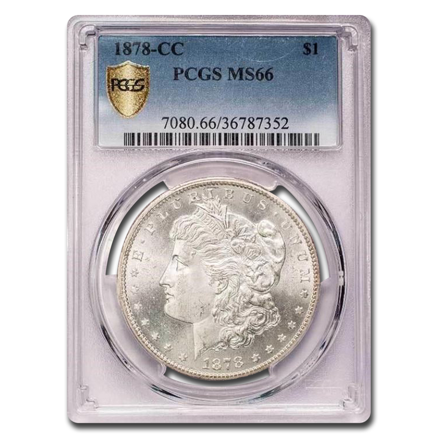 Buy 1878-CC Morgan Dollar MS-66 PCGS