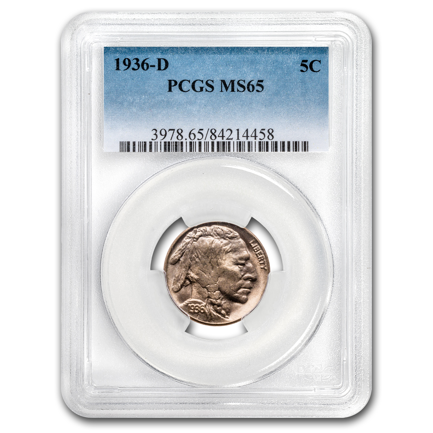 Buy 1936-D Buffalo Nickel MS-65 PCGS