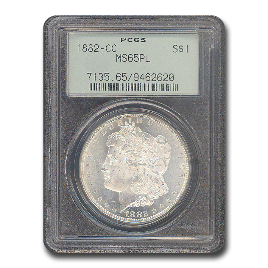 Buy 1882-CC Morgan Dollar MS-65 PL PCGS