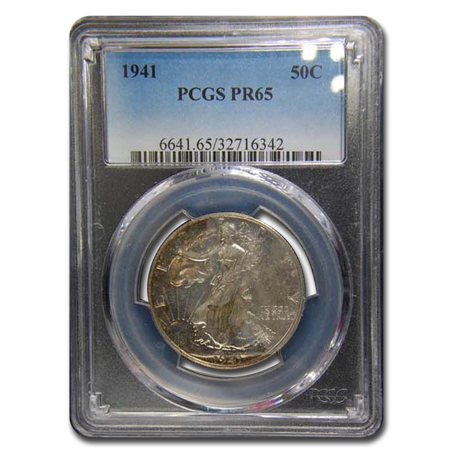 Buy 1941 Walking Liberty Half Dollar Proof-65 PCGS