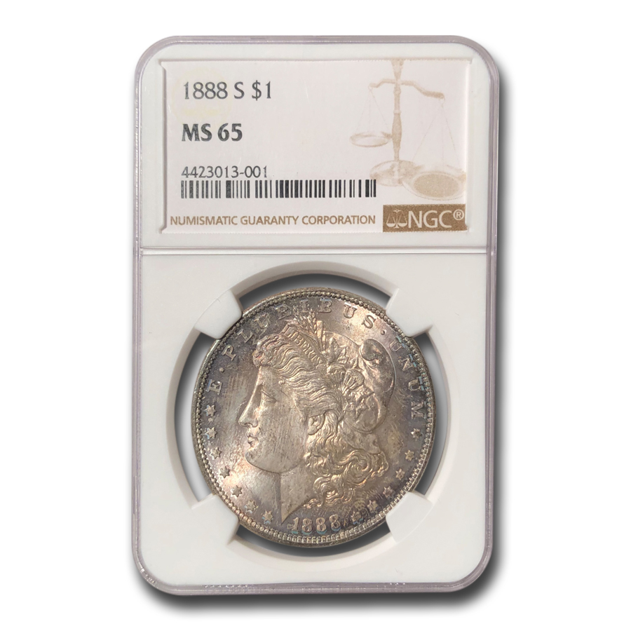 Buy 1888-S Morgan Dollar MS-65 NGC - Click Image to Close