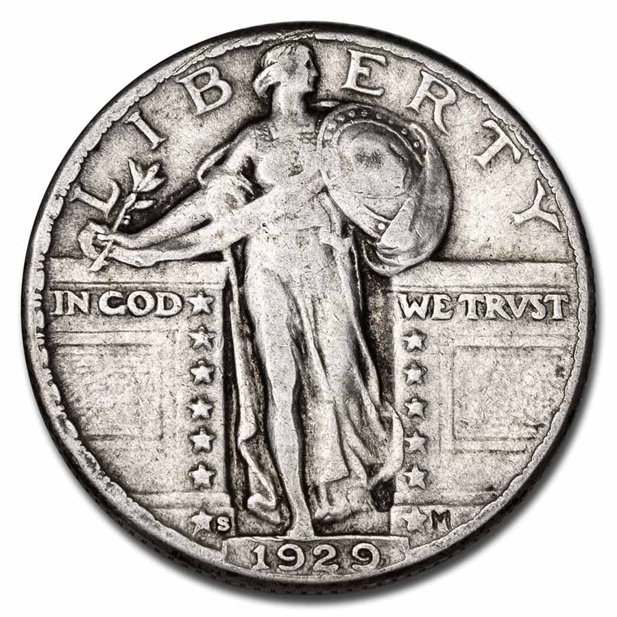 Buy 1929-S Standing Liberty Quarter VF