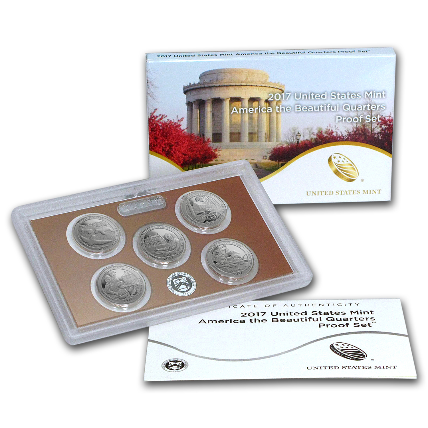 Buy 2017 America the Beautiful Quarters Proof Set