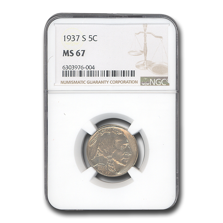 Buy 1937-S Buffalo Nickel MS-67 NGC