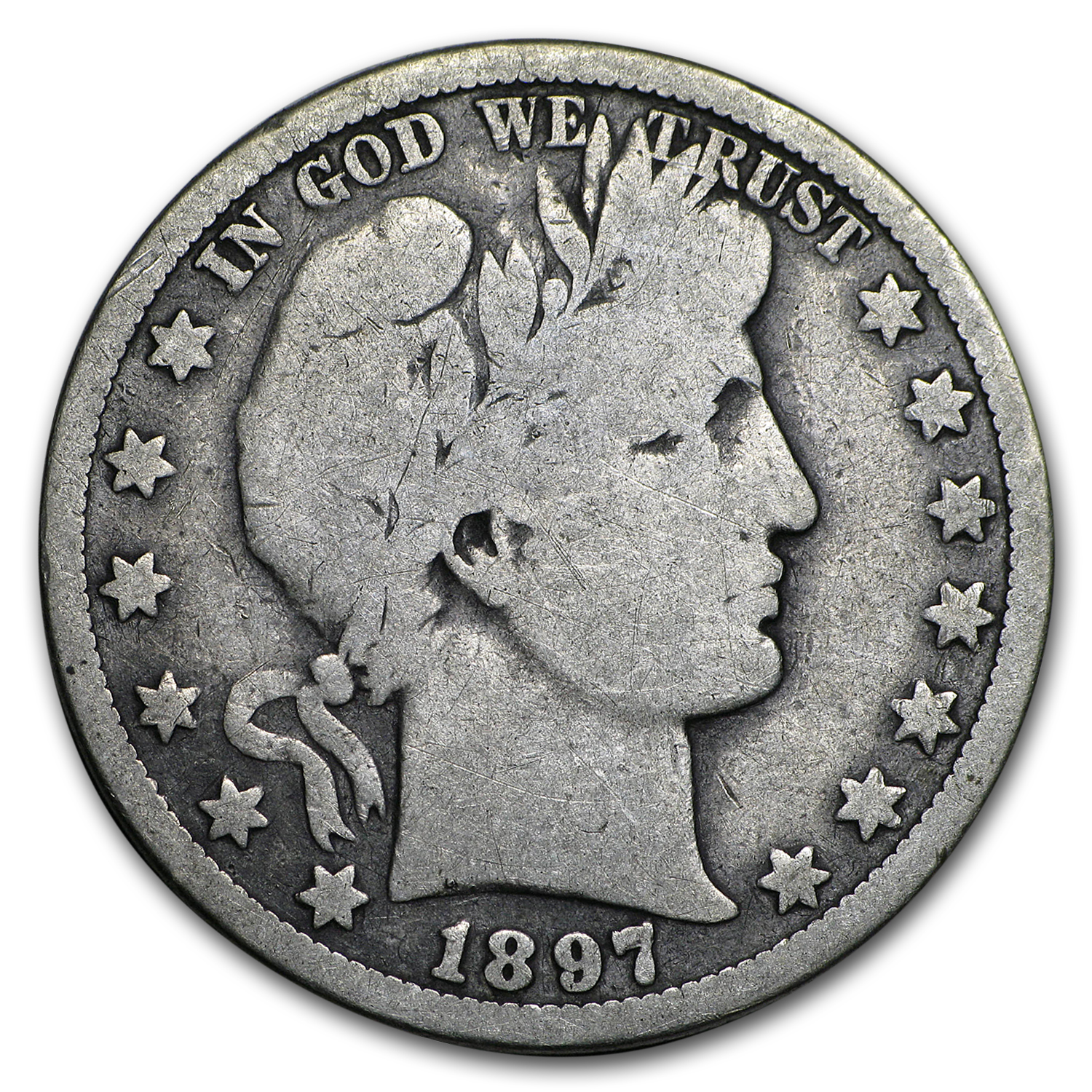 Buy 1897-O Barber Half Dollar Good