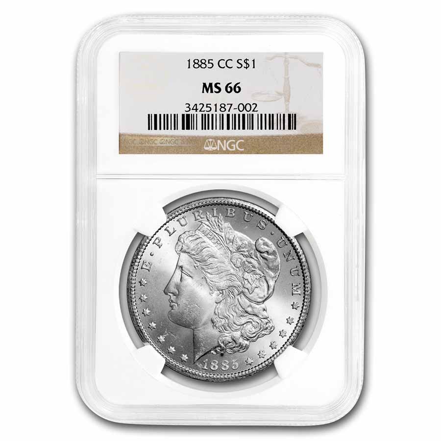 Buy 1885-CC Morgan Dollar MS-66 NGC