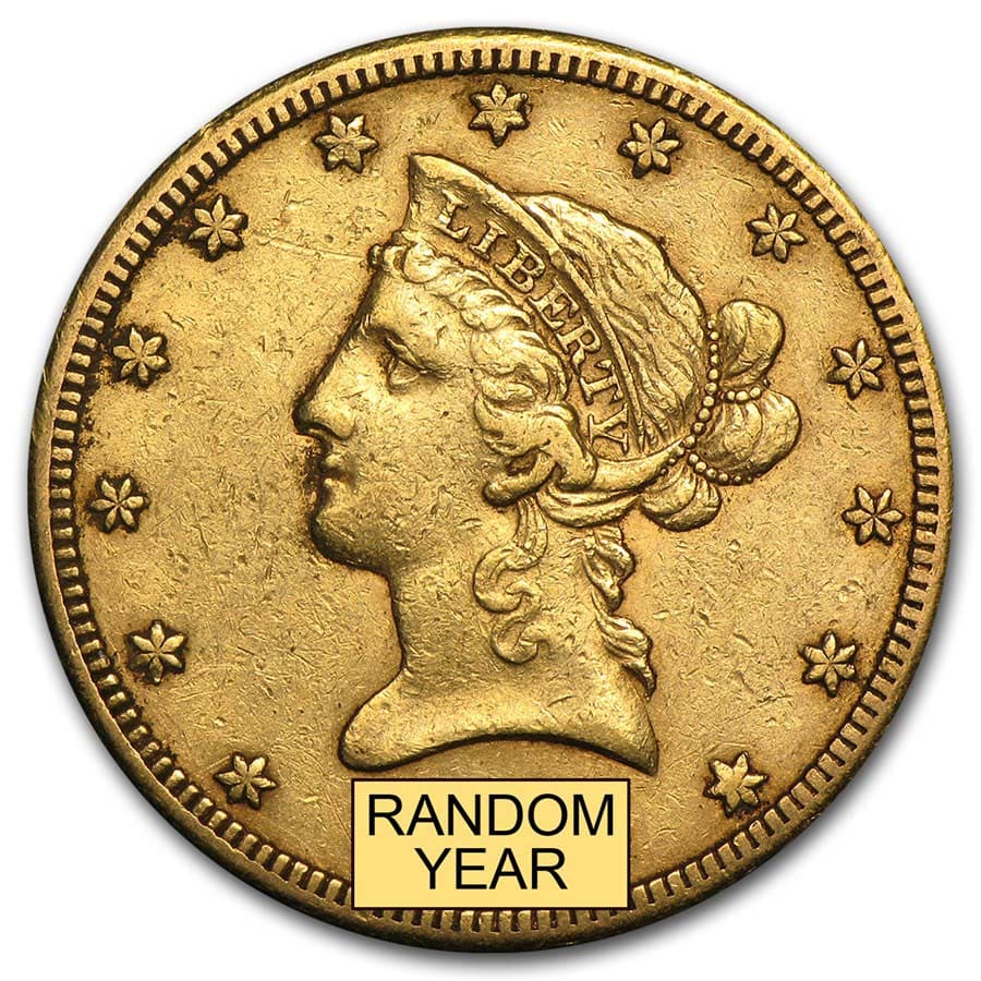 Buy $10 Liberty Gold Eagle XF (Random Year)