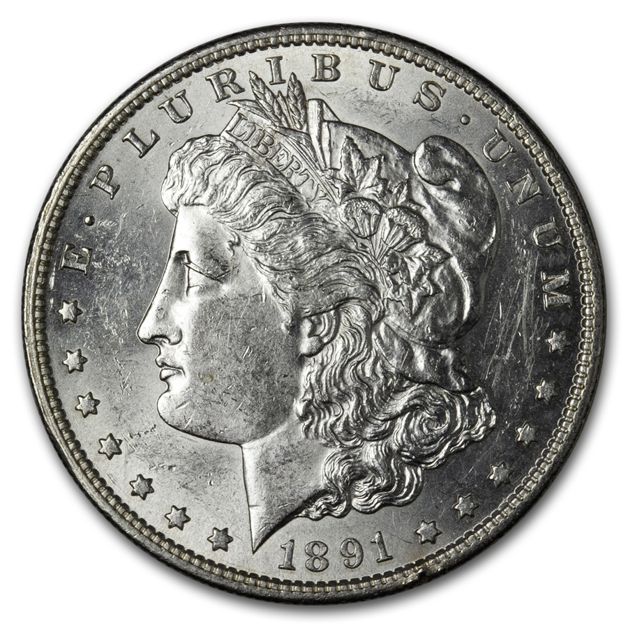 Buy 1891-S Morgan Dollar AU-58