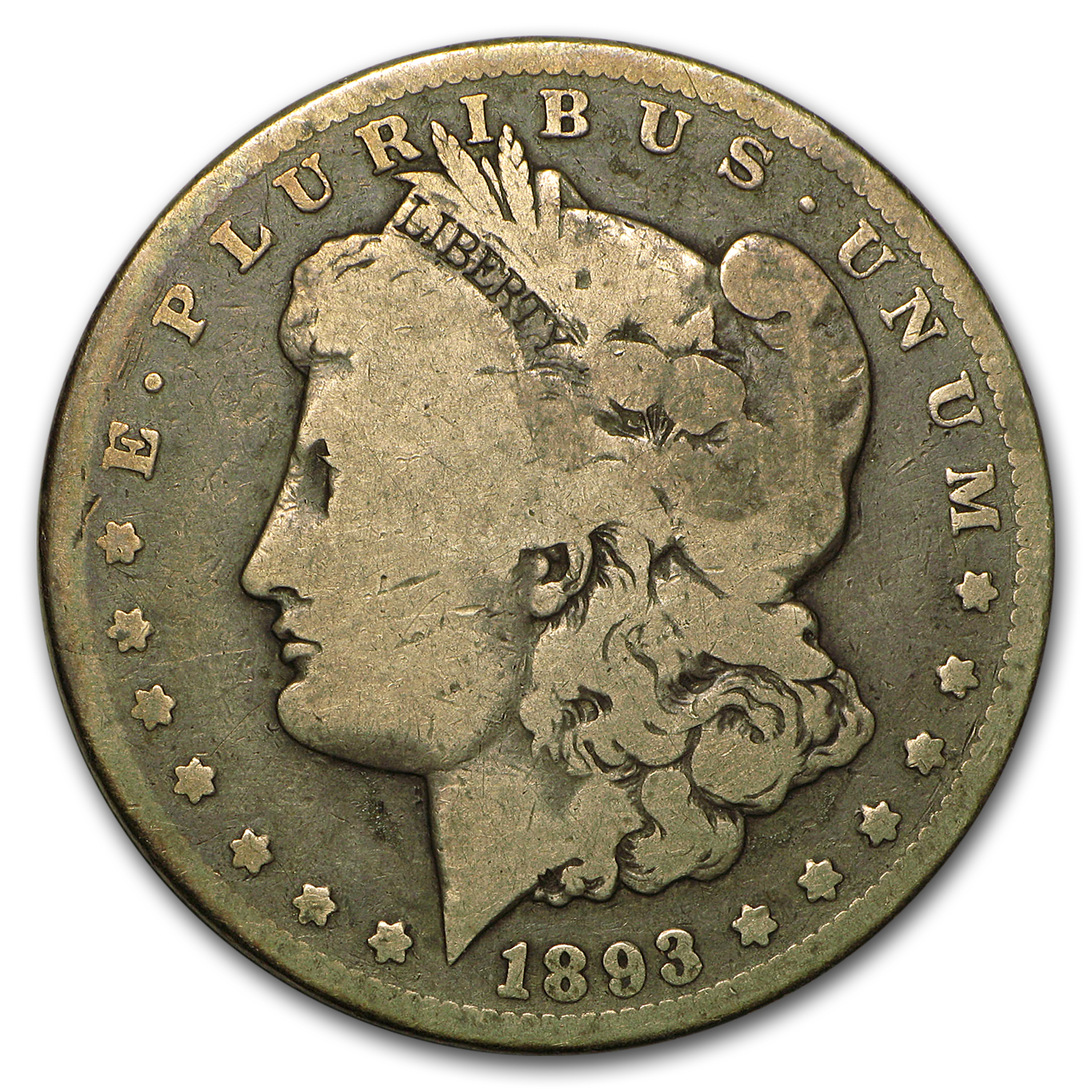Buy 1893-CC Morgan Dollar VG