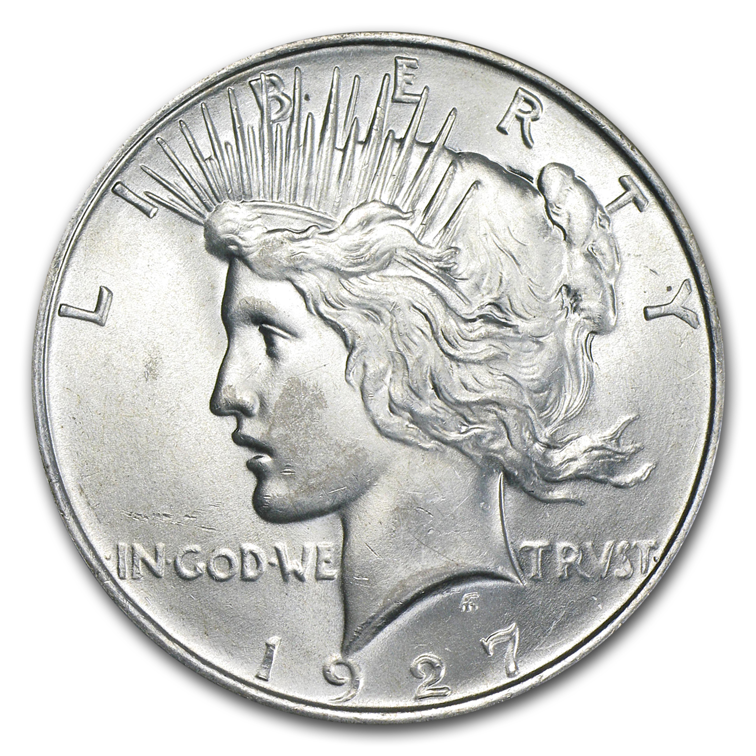 Buy 1927-D Peace Dollar BU