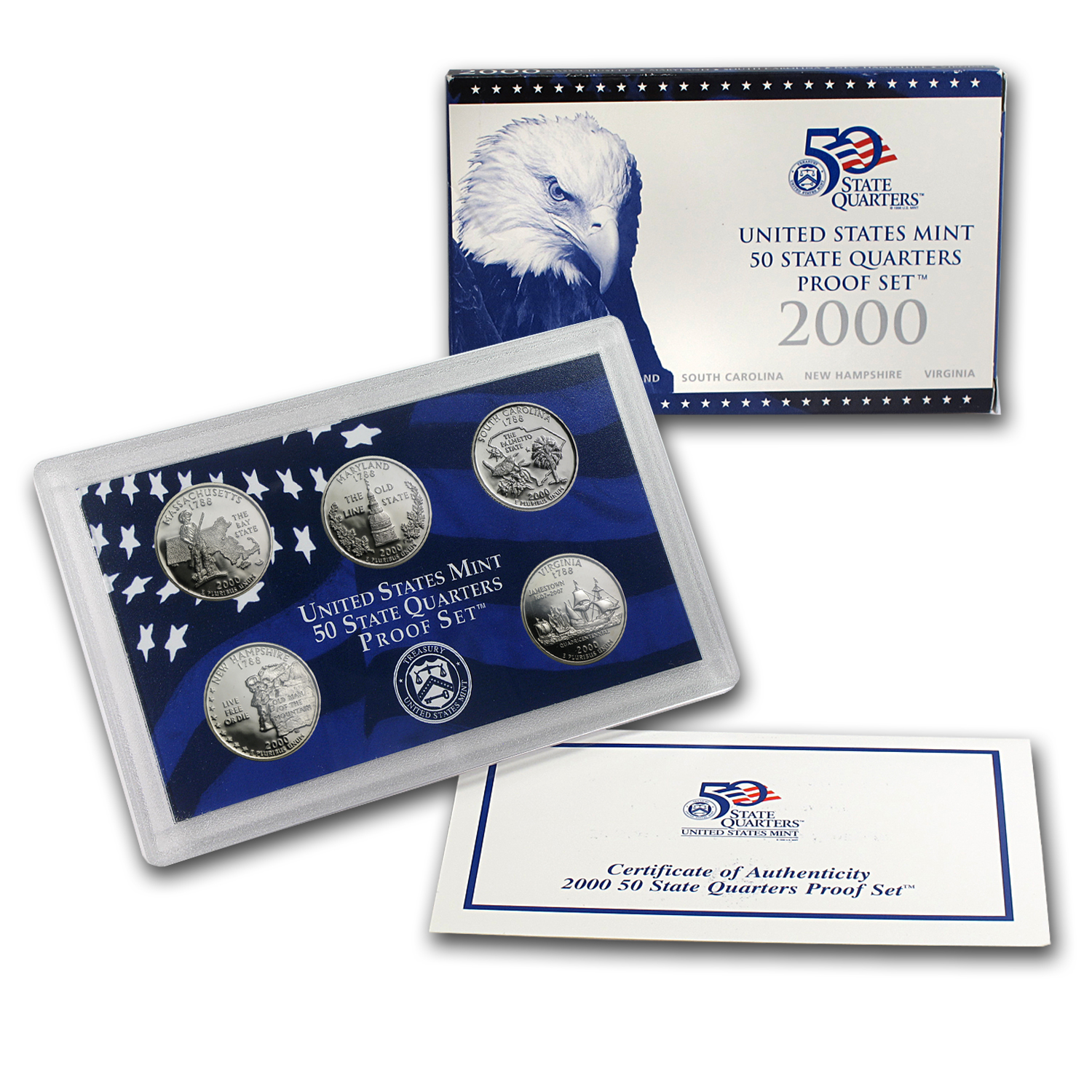 Buy 2000 50 State Quarters Proof Set