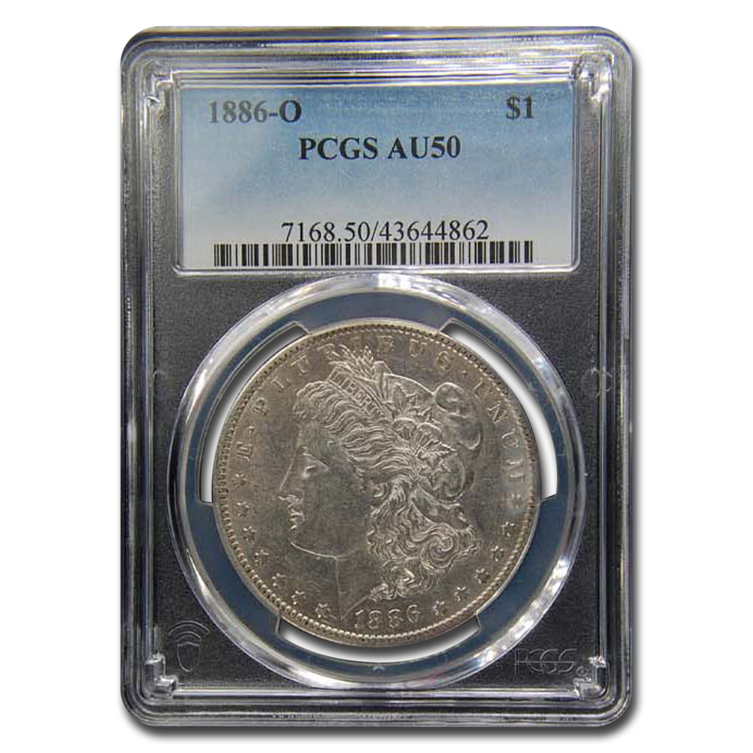 Buy 1886-O Morgan Dollar AU-50 PCGS
