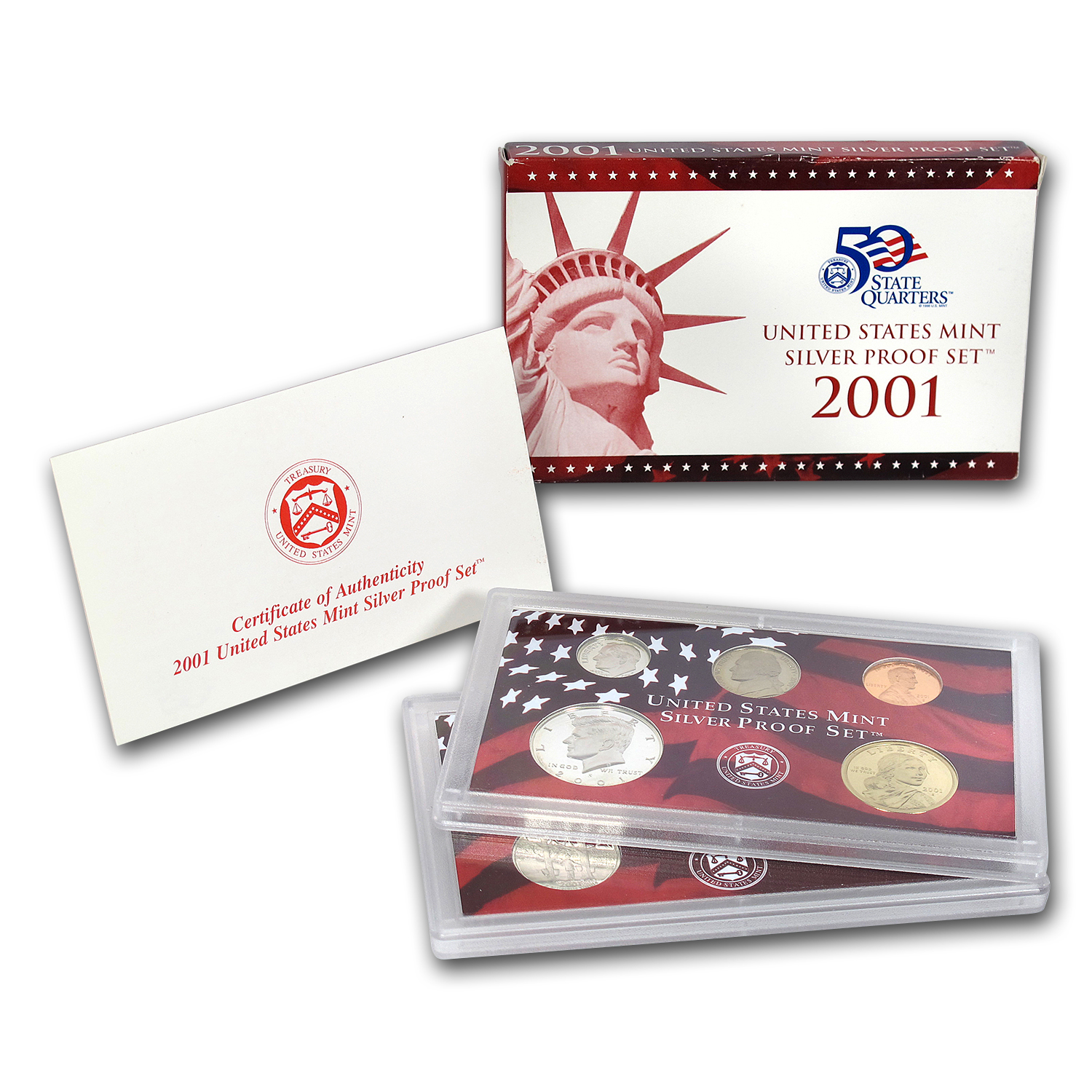 Buy 2001 Silver Proof Set