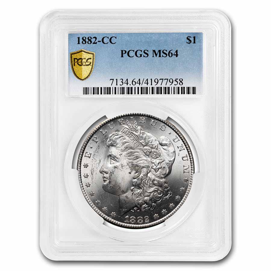 Buy 1882-CC Morgan Dollar MS-64 PCGS