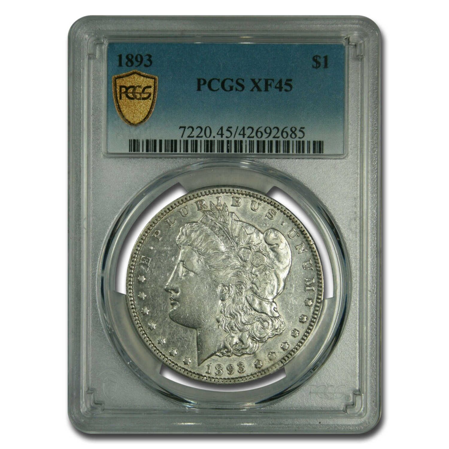 Buy 1893 Morgan Dollar XF-45 PCGS