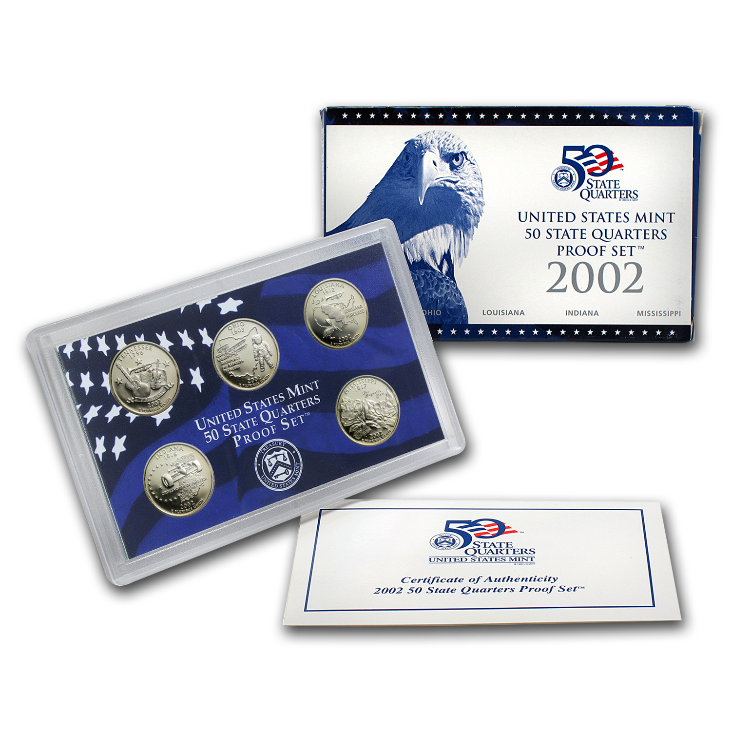 Buy 2002 50 State Quarters Proof Set