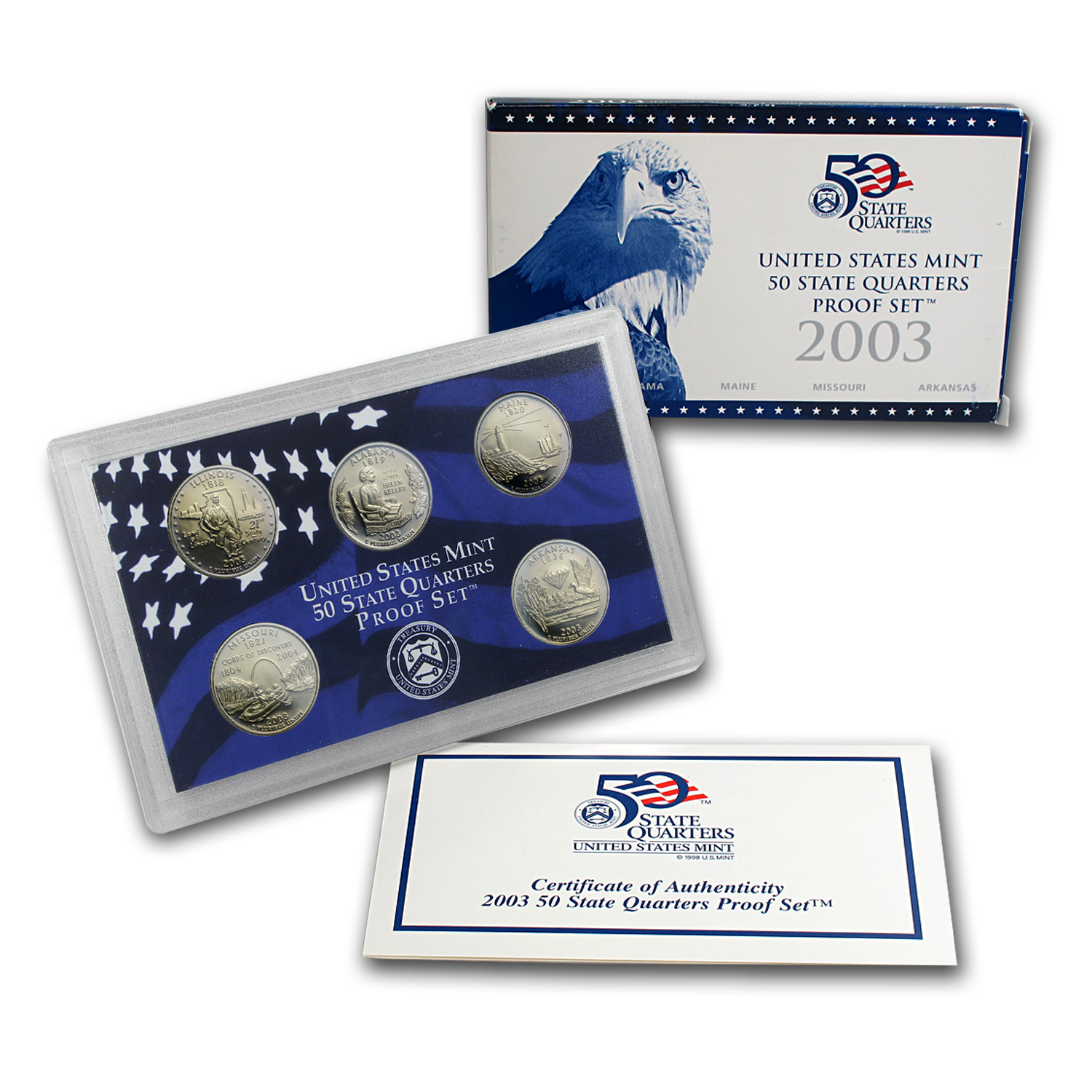 Buy 2003 50 State Quarters Proof Set
