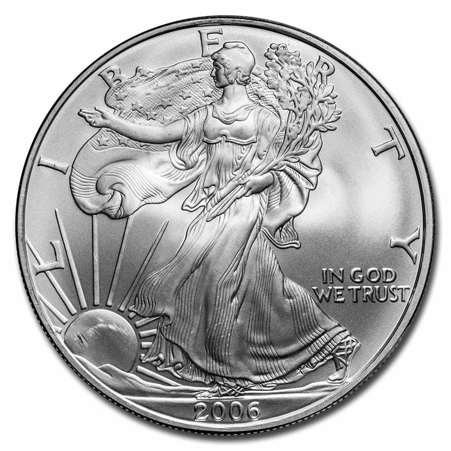 Buy 2006 1 oz American Silver Eagle BU