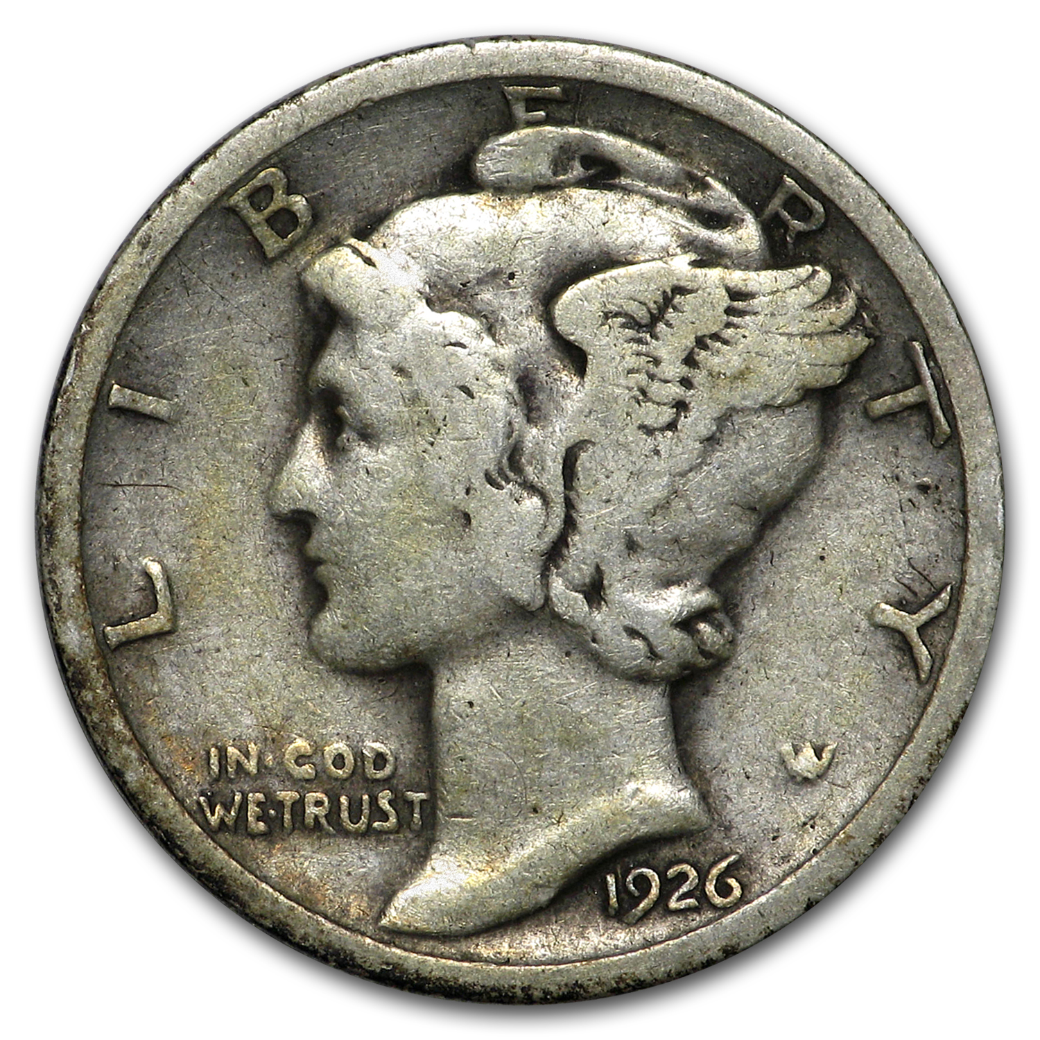 Buy 1926 Mercury Dime Good/VF - Click Image to Close