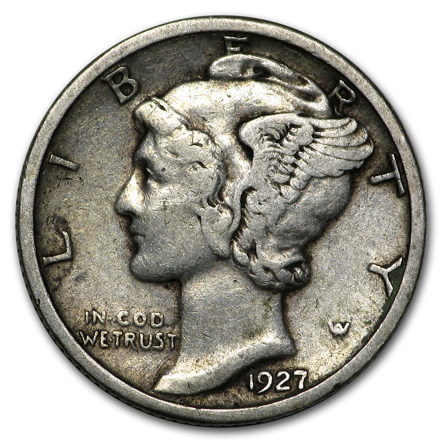 Buy 1927 Mercury Dime Good/VF - Click Image to Close