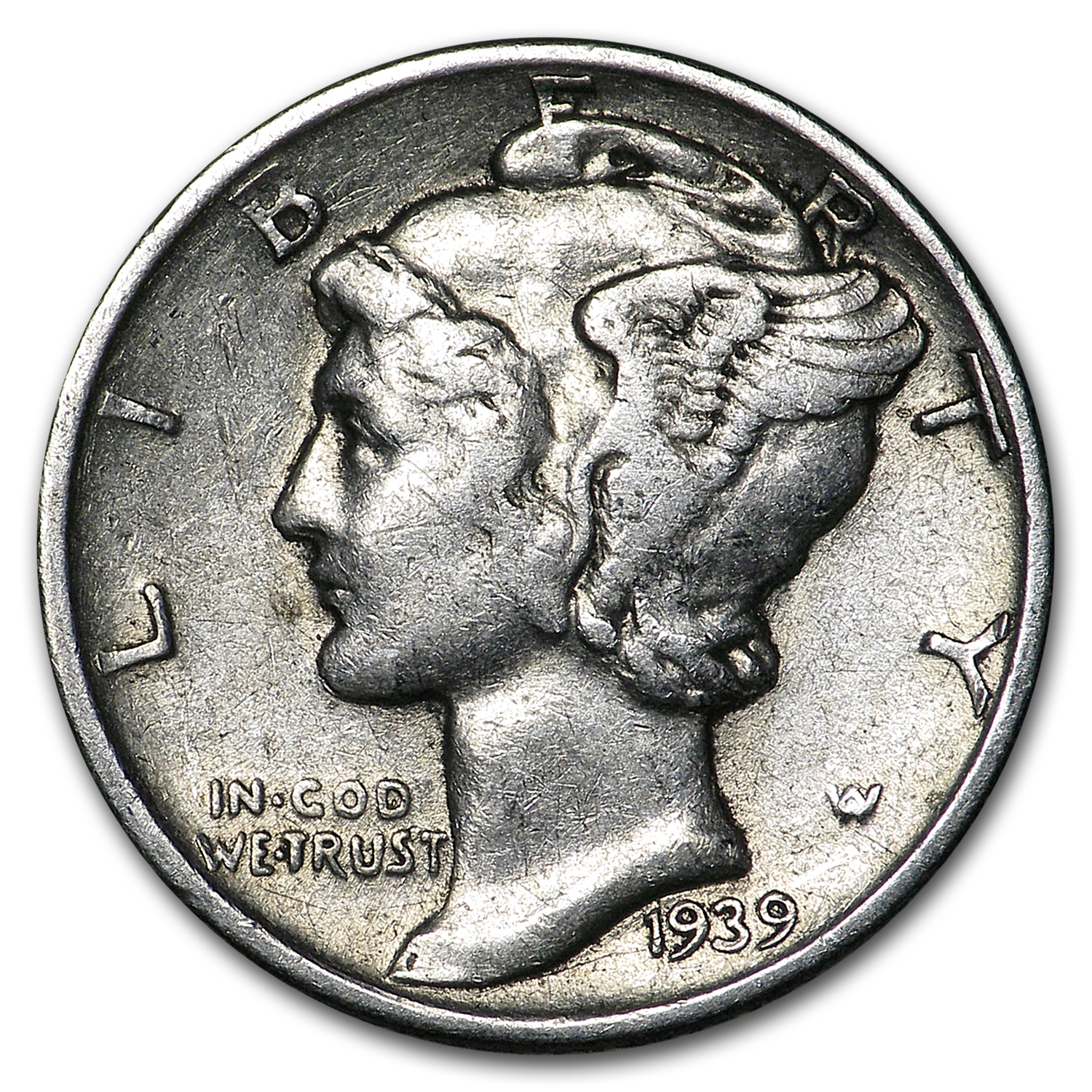 Buy 1939 Mercury Dime XF