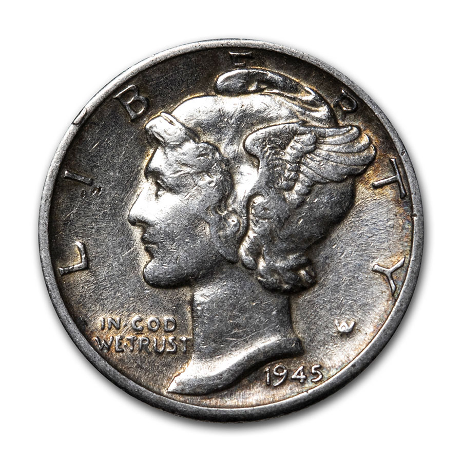 Buy 1945-D Mercury Dime XF