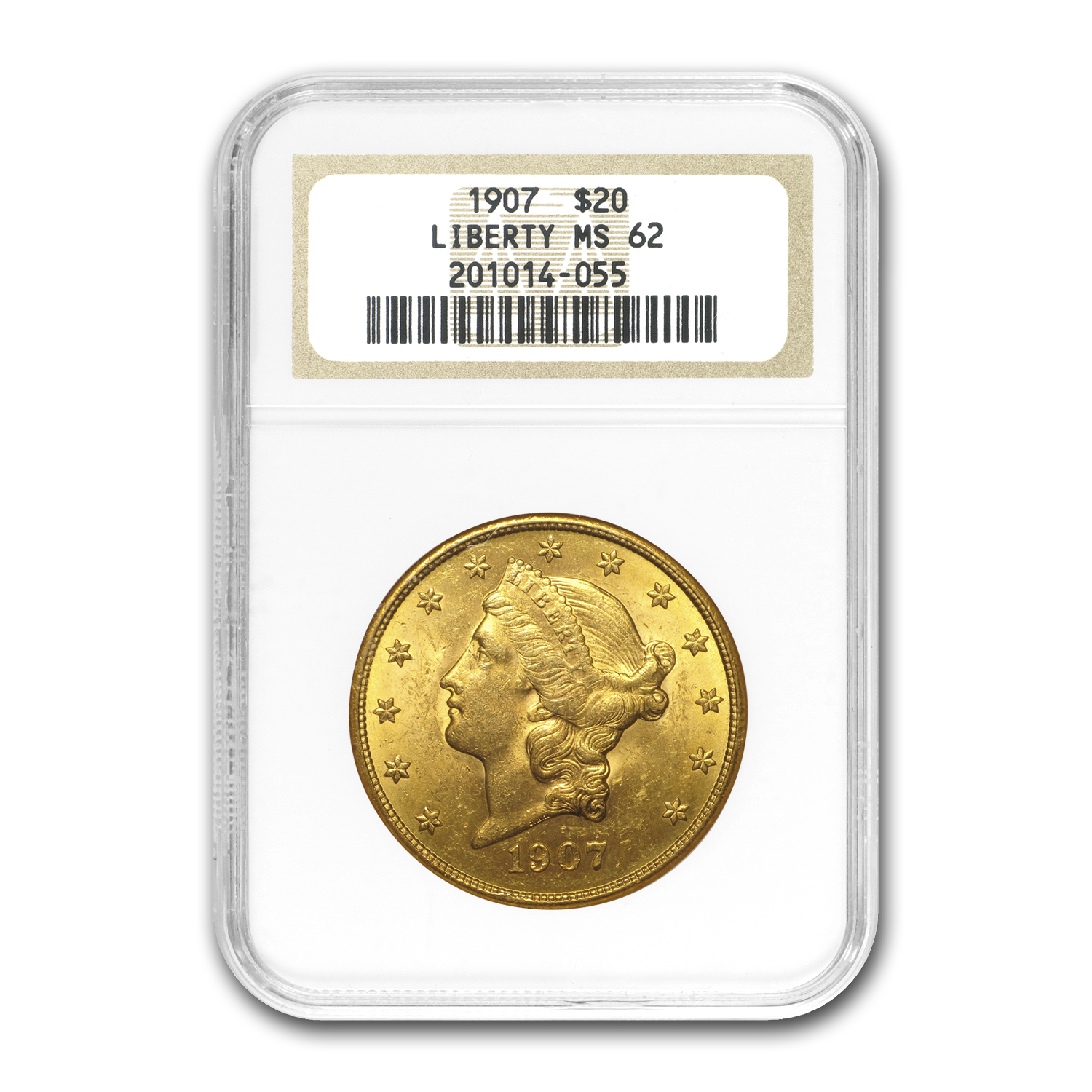 Buy 1907 $20 Liberty Gold Double Eagle MS-62 NGC