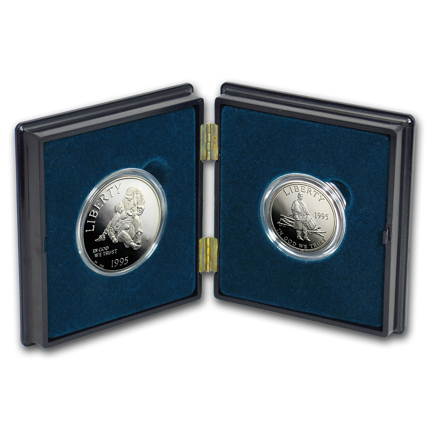 Buy 1995 2-Coin Civil War Proof Set (Special Union Case)