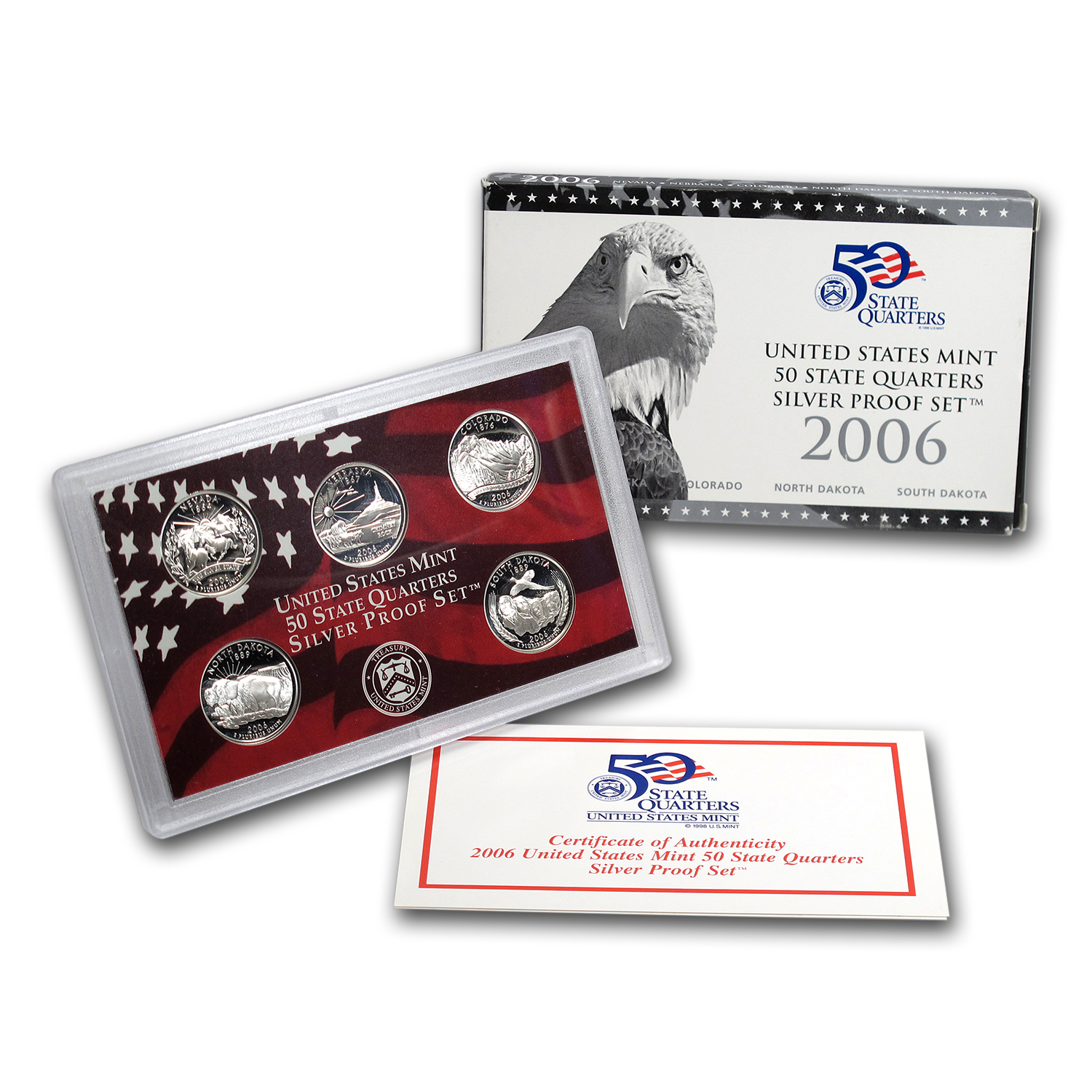 Buy 2006 50 State Quarters Proof Set (Silver)